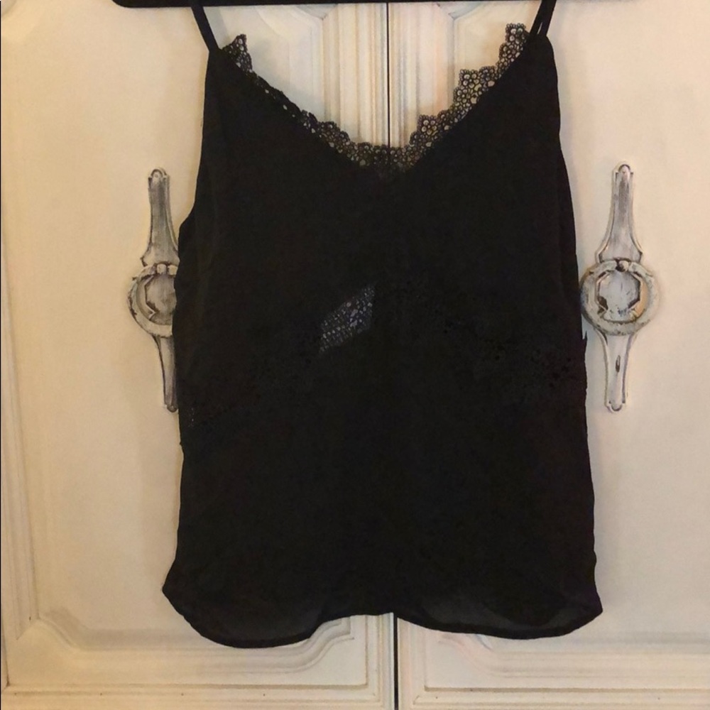 Women’s lace trim tank